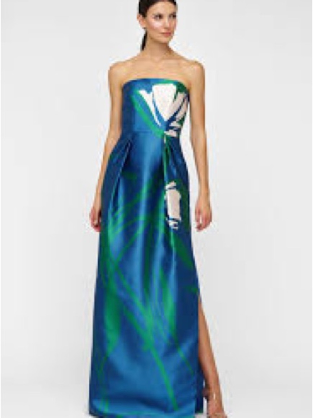 Kay Unger Marisol Strapless Column Gown
